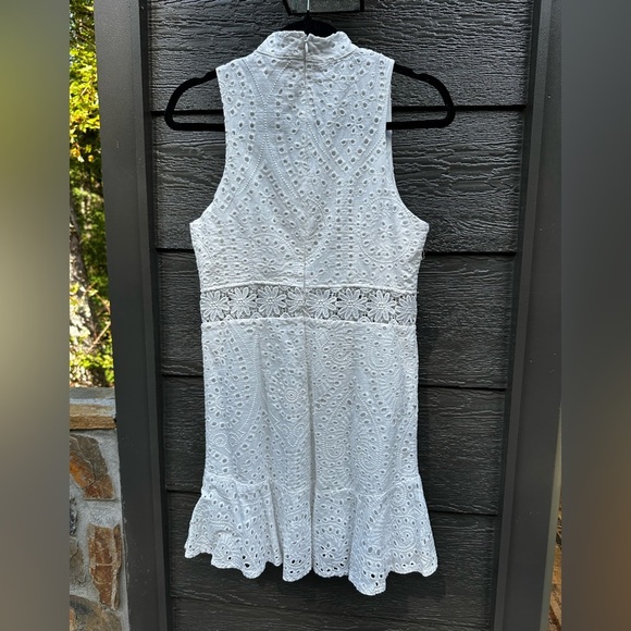 Altar’d State Women’s White Eyelet Dress Size Large - Picture 3 of 5